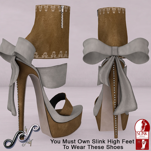 Sky - Polka Dot Flip Flops Sorbet  (Add HUD to Unpack)