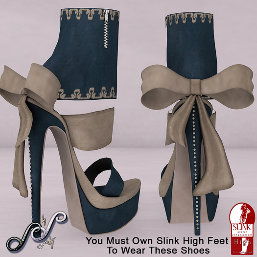 Sky - Glamour Bootie Blue
