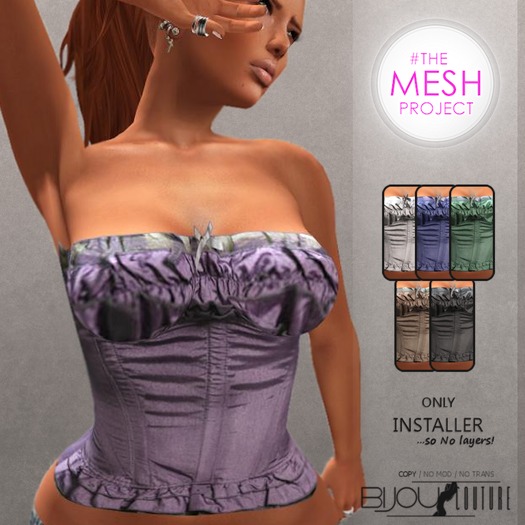.Bijou || Satin'Bandeu! [pack] /#TheMeshProject Installer!