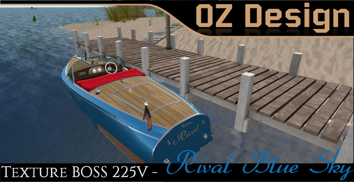Paint Bandit BOSS 225V Rival Blue Sky