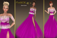 ** Orchidea ** LOVE LOVE framboise