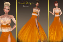 ** Orchidea ** LOVE LOVE  orange