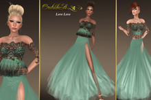 ** Orchidea ** LOVE LOVE green