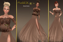 ** Orchidea ** LOVE LOVE brown