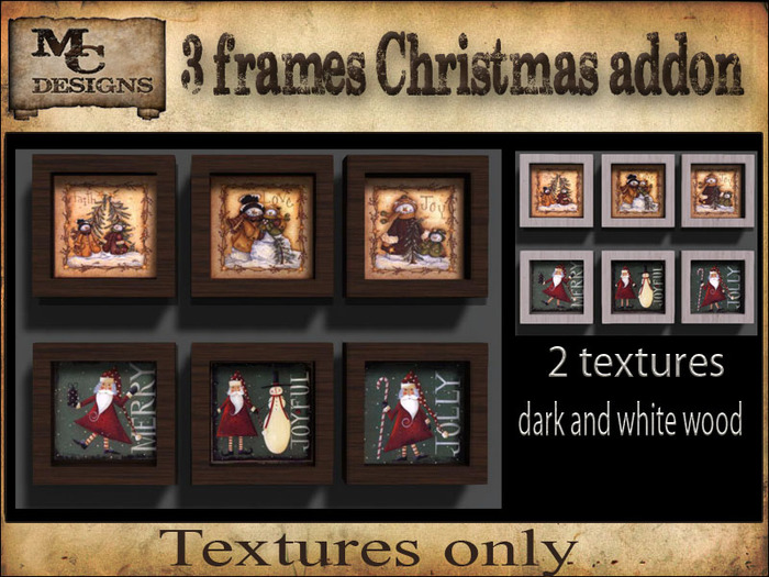 ** Mystic Cave** 3 frames christmas addon