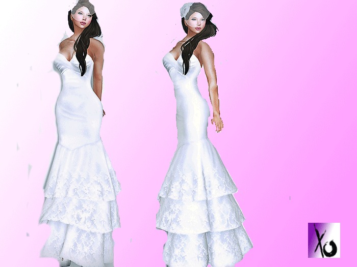 TIERS BRIDAL DRESS XRISDOR