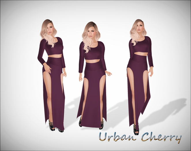 ***Urban Cherry*** Dione Top&Skirt DEMOS