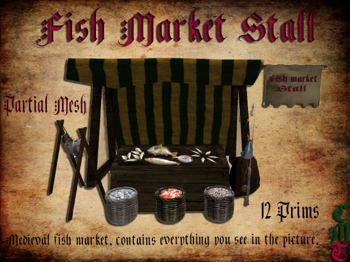 fish market stall