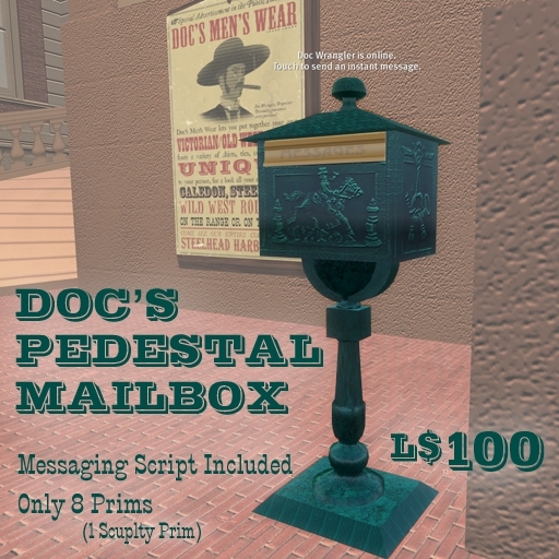 Doc's Pedestal Mailbox