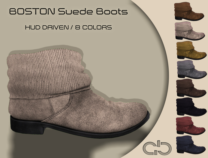 .Atelier. Boston Suede Boots