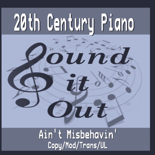 Sound It Out - Piano - Ain't Misbehavin'