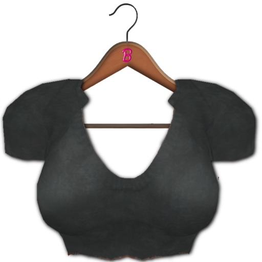 <*>B<*> Chinara Crop Top Black