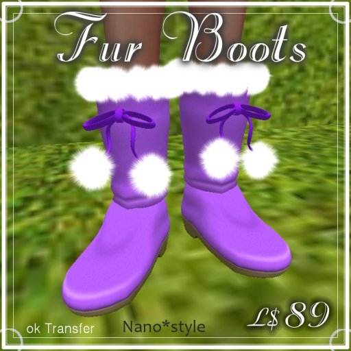 Fur Boots (VIOLER)
