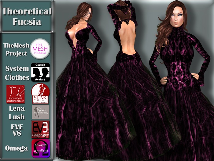 [TKS] Basic - Theoretical Fucsia Gown
