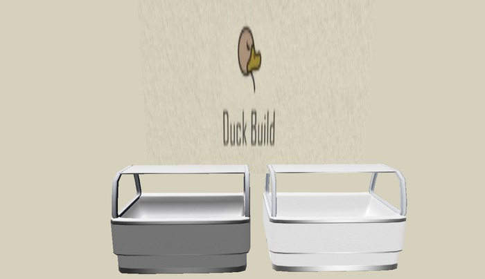 Duck Build Ice Cream Cabinet