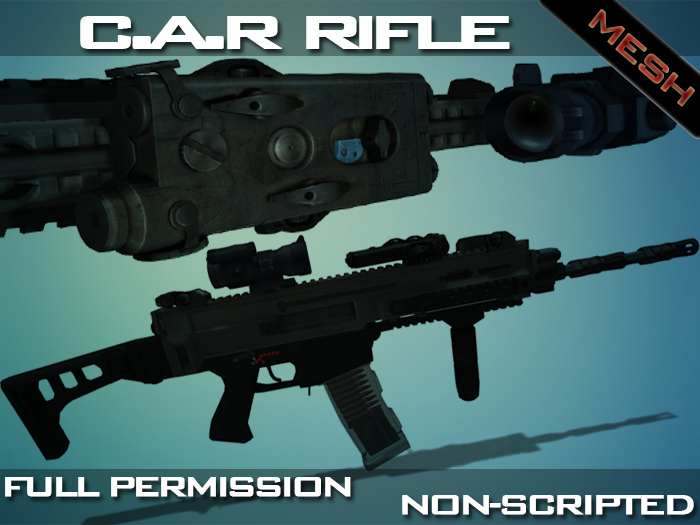 Mesh Prefabs & Stuff <MPS>C.A.R. Rifle