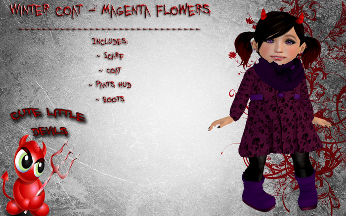CLD - Winter Coat Magenta