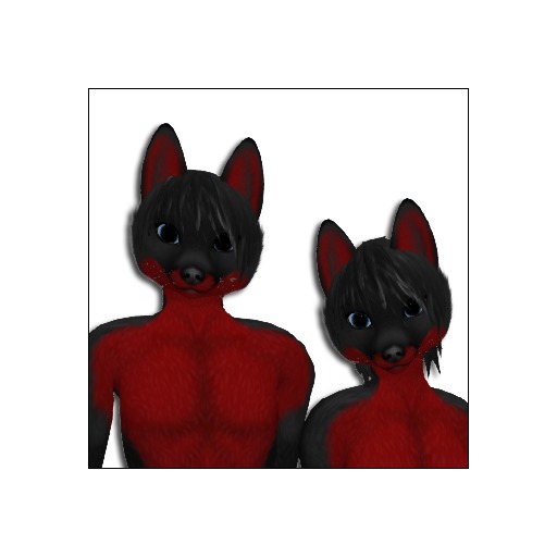 Raawr Avatars Fox Black Purple