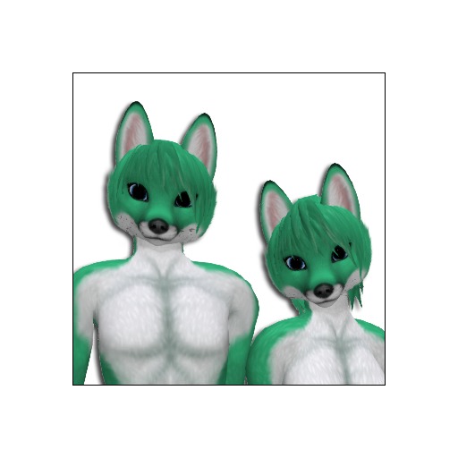 Raawr Avatars Fox Black Purple