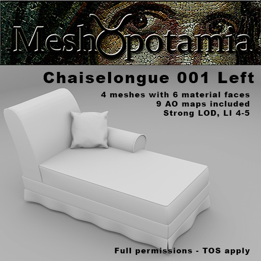 Meshopotamia Chaiselongue 001 Left W AO