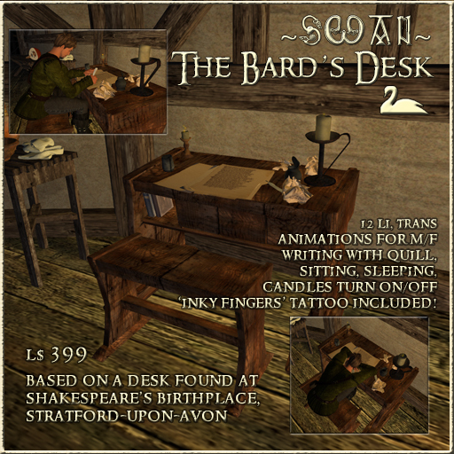 ~SWAN~ The Bard's Desk