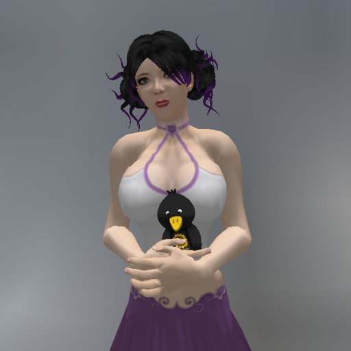 Sunflower Crow Mesh Animated Plushie