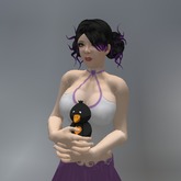 Heart Crow Mesh Animated Plushie