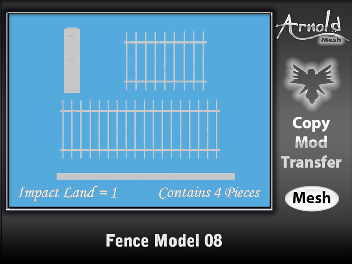 .:: Arnold Mesh :.Fence Model 08