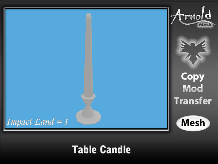 .:: Arnold Mesh :.Table Candle