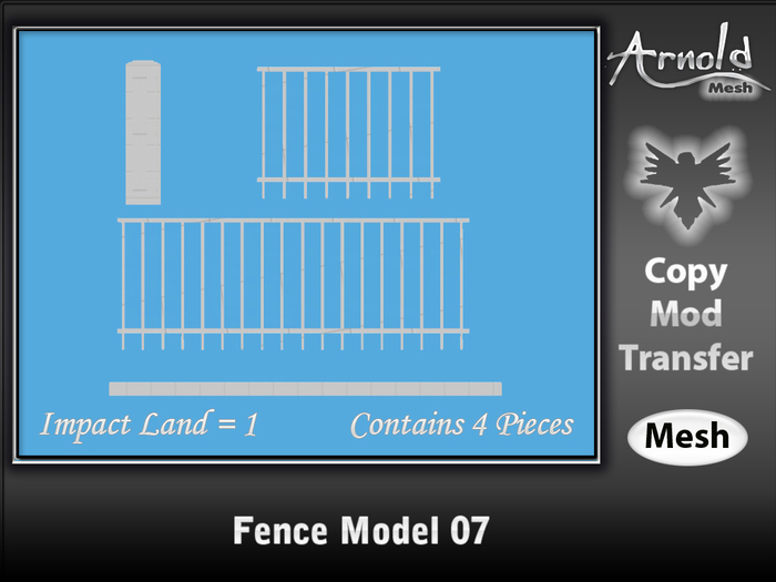 .:: Arnold Mesh :.Fence Model 07