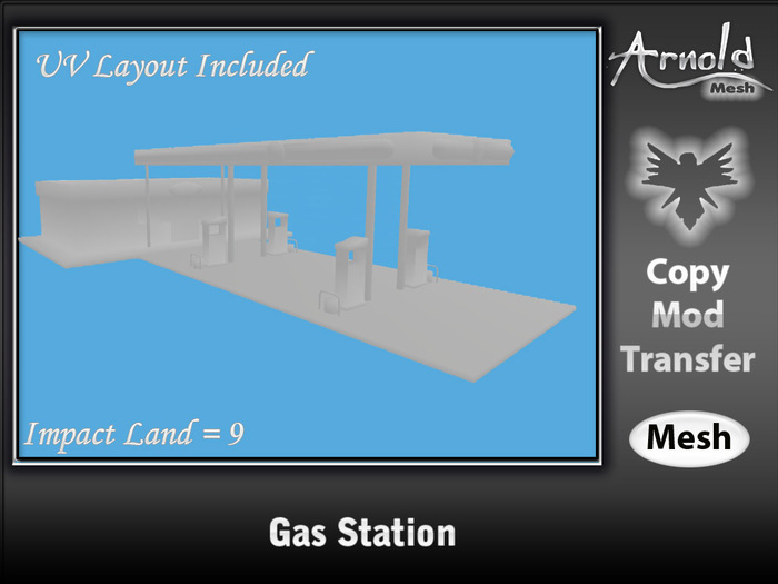 .:: Arnold Mesh ::. Gas Station