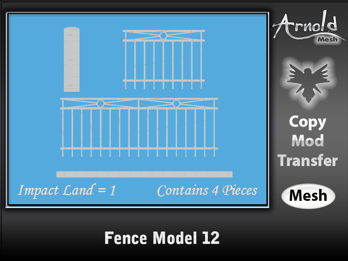 .:: Arnold Mesh :.Fence Model 12