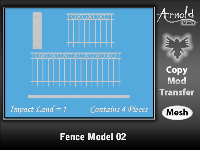 .:: Arnold Mesh :. Fence Model 02