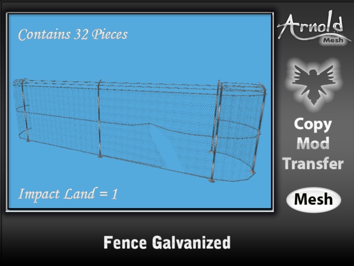 .:: Arnold Mesh :. Fence Galvanized