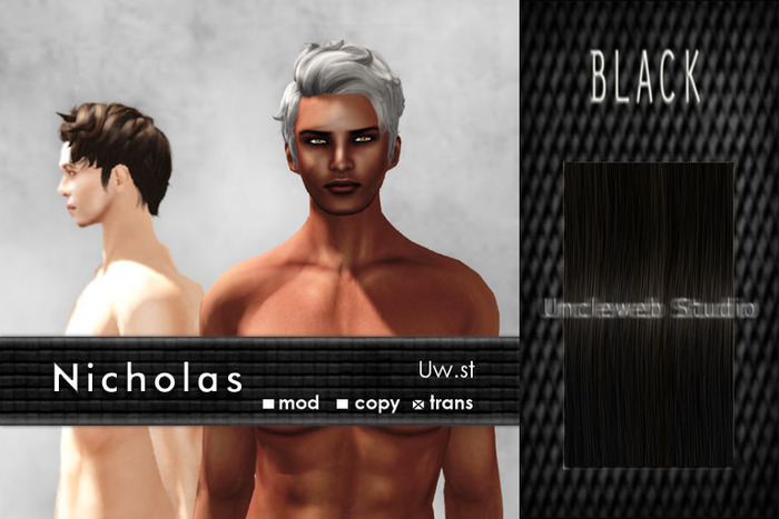 Uw.st Nicholas-Hair Black