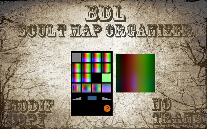 scult map organizer BDL (solde)