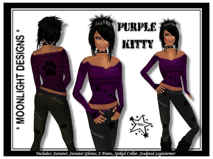 *MD* Purple Kitty - SALE -
