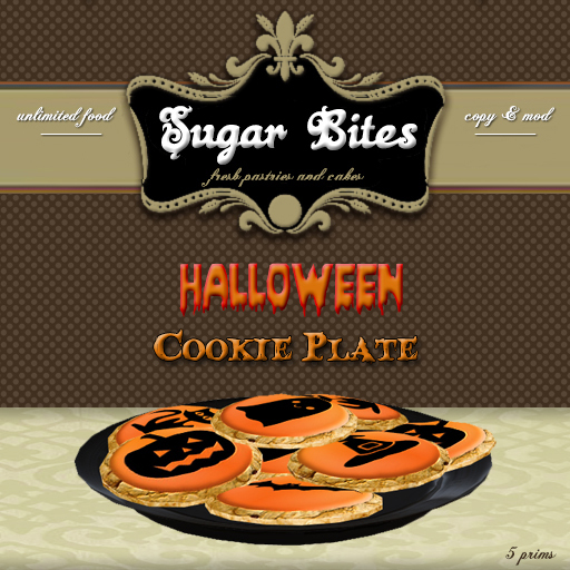 BOX {Sugar Bites} Halloween Cookie Plate
