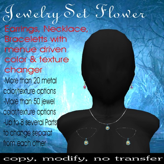 Jewelry Set Flower