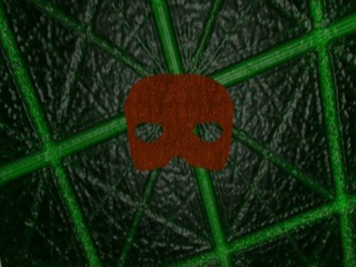 Orange Hero Mask