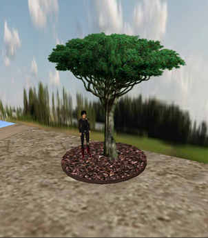 Second Life Marketplace - Spring Tree 09 * 1 Prim * 16 Faces Sculptured ...