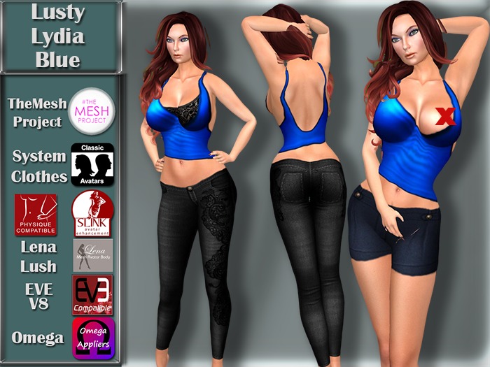 [TKS] BASIC -  Lusty Lydia Blue
