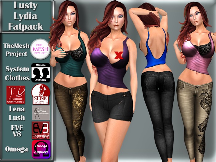 [TKS] BASIC -  Lusty Lydia Fatpack