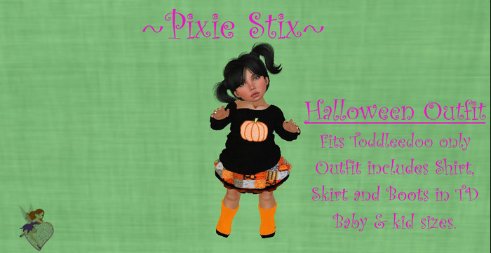 {Pixie Stix} Halloween Outfit TD