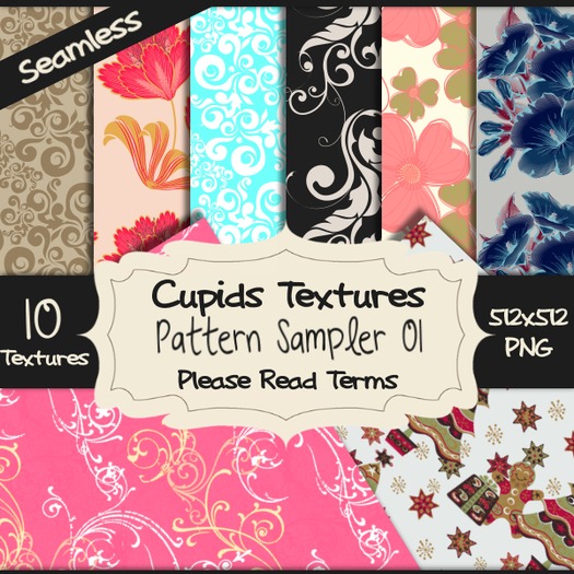 *Cupids Textures * 25 SWEET SUMMER FUN