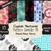 *Cupids Textures * 10 PATTERN SAMPLER 05