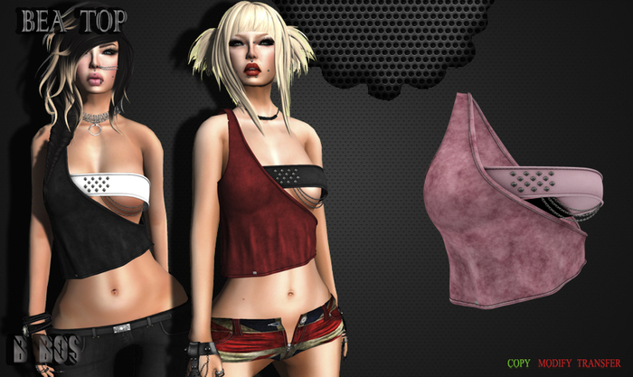 B BOS -Bea Top-Pink-