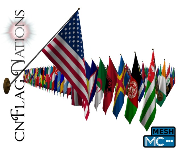 cnFlags 45M- Nations Set