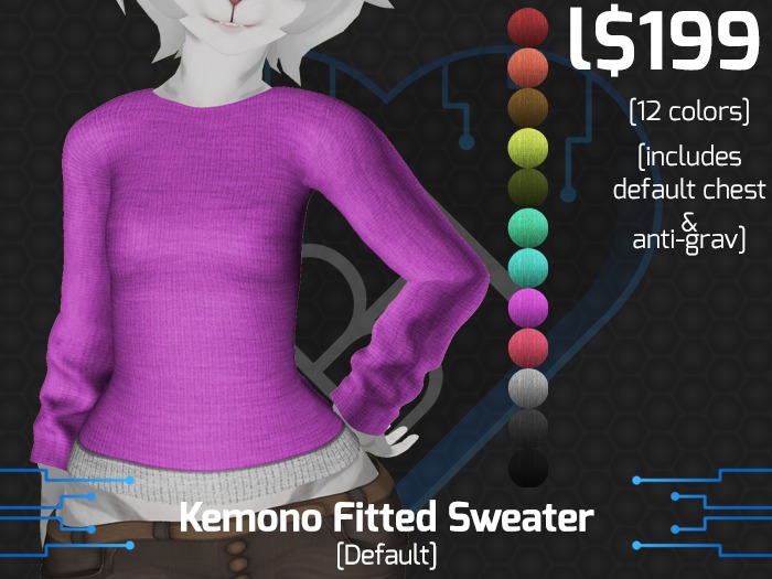 [BI] UTI Kemono Skinny Jeans COLORS [default]