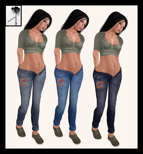 ~LDT~UNBUTTONED ORANGE SKULLS (FATPACK)